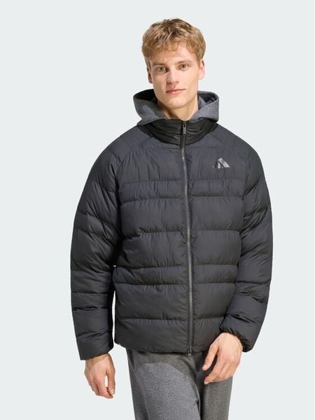 Adidas Kurtka zimowa Essentials Packable KF2710 Czarny Loose Fit. Czarne kurtki Adidas, na zimę, m, bez wzorów, z syntetyku, bez kaptura. Za 348.99 zł.