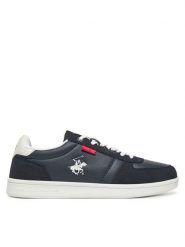 Beverly Hills Polo Club Sneakersy V5-10147 Granatowy. Niebieskie buty sportowe casual Beverly Hills Polo Club, bez wzorów, z materiału, bez zapięcia. Za 179.99 zł.