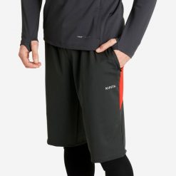 Długie spodenki do piłki nożnej Kipsta Viralto Club. Niebieskie szorty KIPSTA, s, bez wzorów, z elastanu, klasyczne. Za 69.99 zł.