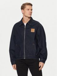 Calvin Klein Jeans Kurtka jeansowa J30J327087 Granatowy Relaxed Fit. Niebieskie kurtki Calvin Klein Jeans, m, bez wzorów, z bawełny, bez kaptura. Za 339.99 zł.