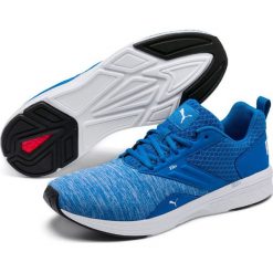 Puma NRGY Comet Indigo Bunting White 44,5. Białe buty do biegania Puma, bez wzorów, z materiału, bez zapięcia, do biegania. W wyprzedaży za 215.00 zł.