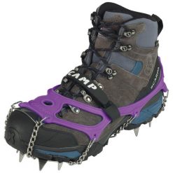 Raczki turystyczne dla dorosłych Camp ICE MASTER EVO. Fioletowe buty trekkingowe CAMP, bez wzorów, bez zapięcia. Za 151.50 zł.