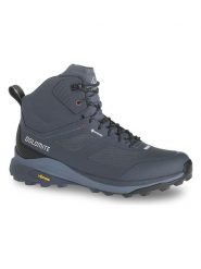 DOLOMITE Buty turystyczne "Nibelia High GTX" w kolorze granatowym rozmiar: 44. Niebieskie buty trekkingowe Dolomite, bez wzorów, z gore-texu, bez zapięcia, outdoorowe, gore-tex. Za 378.95 zł.