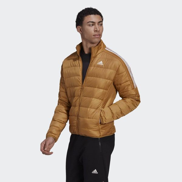 Kurtka puchowa adidas Essentials. Brązowe kurtki Adidas, s, bez wzorów, z materiału, bez kaptura. Za 551.50 zł.