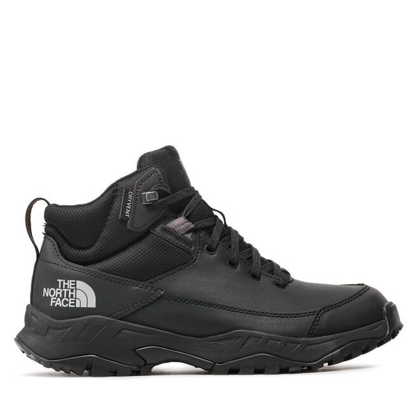 Trekkingi The North Face. Czarne botki sznurowane The North Face, bez wzorów, bez zapięcia. Za 499.99 zł.