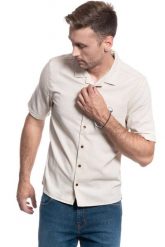 MĘSKA KOSZULA MATERIAŁOWA MUSTANG CHOPPER SHIRT 1009598 2014 080. Koszule Mustang, m, bez wzorów, z materiału, bez kołnierzyka, bez ramiączek. W wyprzedaży za 49.99 zł.