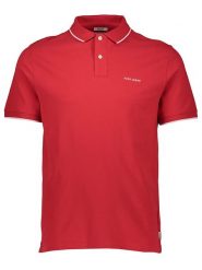 Pepe Jeans Koszulka polo w kolorze czerwonym rozmiar: S. Czerwone koszulki polo Pepe Jeans, s, bez wzorów, z bawełny, bez kołnierzyka, bez ramiączek. Za 130.95 zł.
