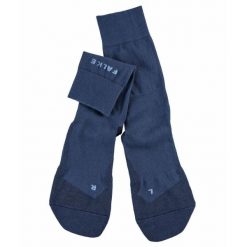 Skarpetki Falke GO2. Niebieskie skarpety Falke, bez wzorów, z bawełny. Za 149.50 zł.