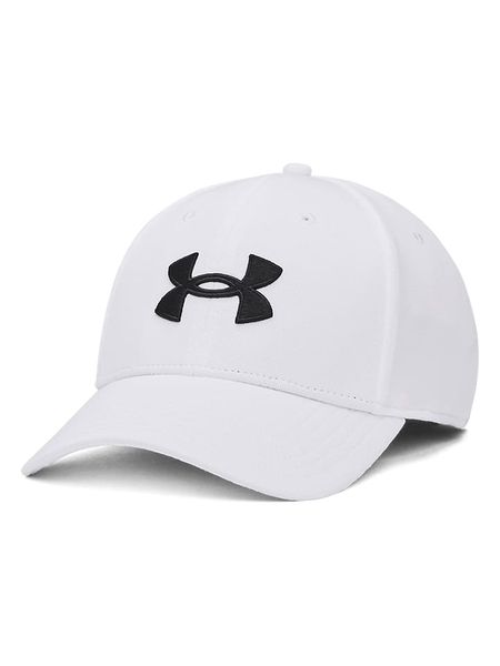 Under Armour Czapka "Blitzing" w kolorze białym rozmiar: S/M. Białe czapki z daszkiem Under Armour, bez wzorów, z materiału. Za 91.77 zł.