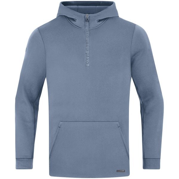Bluza z kapturem Jako Pro Casual. Niebieskie bluzy z kapturem JAKO, s, bez wzorów, z elastanu, z kapturem. Za 271.85 zł.
