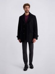 Pierre Cardin Spodnie w kolorze czarnym rozmiar: W31/L32. Czarne spodnie materiałowe Pierre Cardin, na co dzień, l, z aplikacjami, z materiału, klasyczne. Za 194.95 zł.