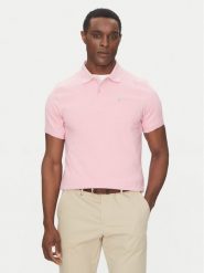 Barbour Polo Original Sport MML0358PI51 Różowy Tailored Fit. Czerwone koszulki polo Barbour, l, bez wzorów, z bawełny, bez kołnierzyka, bez ramiączek. Za 249.99 zł.