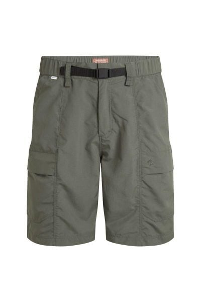 Spodenki trekkingowe męskie Kadin Cargo Short. Zielone spodenki rowerowe Craghoppers, m, bez wzorów, z materiału, rowerowe. Za 335.49 zł.