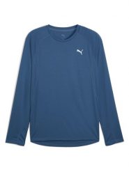 Puma Koszulka "Velocity" w kolorze niebieskim do biegania rozmiar: L. Niebieskie t-shirty sportowe Puma, bez wzorów, z materiału, bez ramiączek, do biegania. Za 91.77 zł.