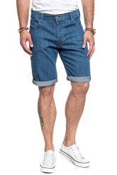SPODENKI MUSTANG 5 Pocket Short DENIM BLUE 1007373 5000 310. Niebieskie szorty Mustang, m, bez wzorów, z denimu. W wyprzedaży za 79.99 zł.