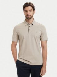 BOSS Polo C-Parris 50555829 Beżowy Regular Fit. Brązowe koszulki polo Boss, m, bez wzorów, z bawełny, bez kołnierzyka, bez ramiączek. Za 599.99 zł.