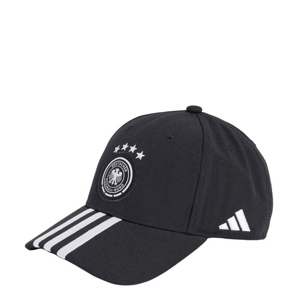 Czapka Niemcy Football. Białe czapki z daszkiem Adidas, bez wzorów, z materiału. Za 197.07 zł.