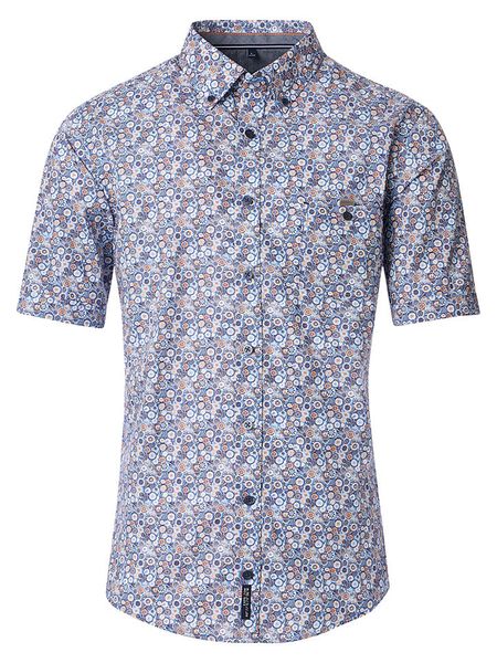 CASAMODA Koszula - Casual fit - w kolorze niebieskim rozmiar: M. Niebieskie koszule CASAMODA, m, bez wzorów, z bawełny, bez kołnierzyka, bez ramiączek. Za 101.94 zł.