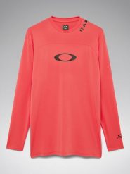 Oakley Koszulka kolarska "Free Ride RC" w kolorze pomarańczowym rozmiar: L. Pomarańczowe t-shirty sportowe Oakley, bez wzorów, z materiału, bez ramiączek, rowerowe. Za 152.98 zł.