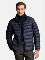 Polo Ralph Lauren Kurtka przejściowa 710940238001 Granatowy Regular Fit. Niebieskie kurtki Polo Ralph Lauren, m, bez wzorów, z syntetyku, bez kaptura. Za 1,159.00 zł.