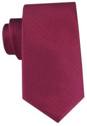Męski Krawat - Jasne Bordo, Drobna Faktura - Angelo di Monti. Czerwone krawaty i muchy Angelo di Monti, bez wzorów, z tkaniny. Za 49.99 zł.