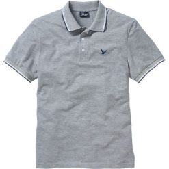 Shirt polo pique, z czystej bawełny. Czerwone koszulki polo bonprix, l, bez wzorów, z bawełny, bez kołnierzyka, bez ramiączek. Za 69.99 zł.