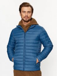 4F Kurtka przejściowa 4FAW23TDJAM239 Niebieski Regular Fit. Niebieskie kurtki 4F, m, bez wzorów, z syntetyku, bez kaptura. Za 129.99 zł.