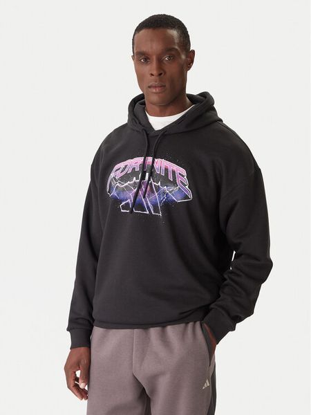 Adidas Bluza Fortnite JV8018 Czarny Regular Fit. Czarne bluzy Adidas, l, bez wzorów, z bawełny, bez kaptura. Za 329.99 zł.