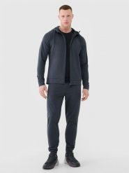 4F Spodnie treningowe szybkoschnące męskie - szare 3XL. Szare spodnie treningowe długie 4F, m, bez wzorów, z dresówki. Za 179.99 zł.