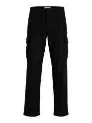 Jack & Jones Bojówki w kolorze czarnym rozmiar: W34/L32. Czarne joggery i bojówki Jack & Jones, l, bez wzorów. Za 144.95 zł.