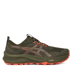 Buty do biegania Asics. Brązowe buty do biegania ASICS, bez wzorów, bez zapięcia, do biegania. Za 589.99 zł.
