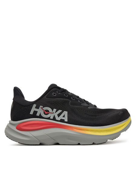 Hoka Buty do biegania Clifton 10 1162030 Czarny. Czarne buty do biegania HOKA, bez wzorów, z materiału, bez zapięcia, do biegania. Za 449.99 zł.