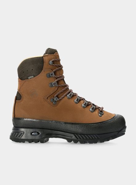 Buty trekkingowe męskie Hanwag Alaska Wide GTX. Brązowe buty turystyczne Hanwag, na zimę, bez wzorów, z gore-texu, przed kolano, bez zapięcia, trekkingowe, gore-tex. Za 1,403.65 zł.