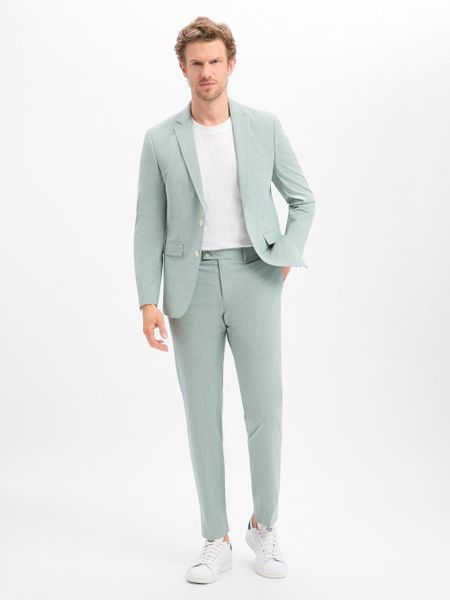 Finshley & Harding garnitur Mężczyźni Modern Fit zielony, 56. Zielone garnitury Finshley & Harding, m, bez wzorów. Za 699.95 zł.