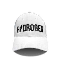 Czapka z daszkiem Hydrogen Bicolor. Białe czapki z daszkiem HYDROGEN, bez wzorów. W wyprzedaży za 182.50 zł.