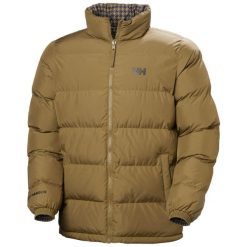 Kurtka puchowa Helly Hansen YU 23. Brązowe kurtki Helly Hansen, m, bez wzorów, z puchu, bez kaptura. W wyprzedaży za 690.50 zł.