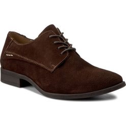 Półbuty LASOCKI FOR MEN MI07-A477-A333-04. Brązowe eleganckie półbuty Lasocki For Men, bez wzorów, ze skóry, bez obcasa, bez zapięcia. W wyprzedaży za 89.98 zł.