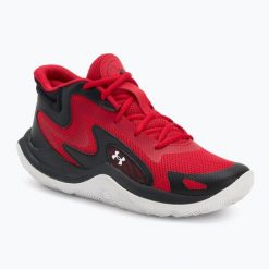 Buty do koszykówki Under Armour Jet '25 red/black. Czarne buty do koszykówki Under Armour, bez zapięcia, do koszykówki. Za 229.99 zł.
