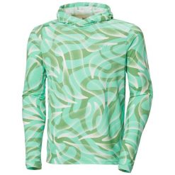 Bluza z kapturem Helly Hansen Lifa Active Solen. Zielone bluzy z kapturem Helly Hansen, m, bez wzorów, z kapturem. Za 435.00 zł.
