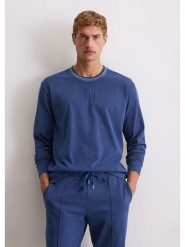 Marc O´Polo Bluza w kolorze fioletowym rozmiar: XXL. Różowe bluzy xxl, bez wzorów, z bawełny, bez kaptura. Za 119.68 zł.