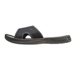 Klapki Męskie Relax. Czarne klapki Mizuno, z gumy. Za 170.99 zł.