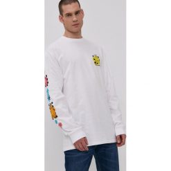 Vans - Longsleeve. Białe bluzki z długim rękawem Vans, l, bez wzorów, z dzianiny, bez kołnierzyka, bez ramiączek. Za 199.90 zł.