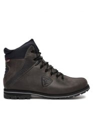 Rossignol Kozaki 1907 Chamonix Wax RNMM220 Szary. Szare kozaki Rossignol, bez wzorów, z nubiku, bez obcasa, bez zapięcia. Za 1,899.00 zł.