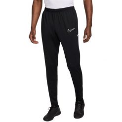 Spodnie męskie Nike Dri-Fit Academy 25. Czarne spodnie treningowe długie Nike, m, bez wzorów, z poliesteru. Za 141.99 zł.