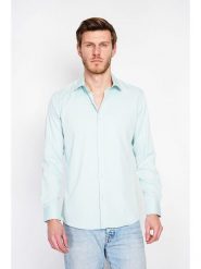 William de Faye Koszula w kolorze jasnozielonym rozmiar: 44. Zielone koszule William de Faye, bez wzorów, bez kołnierzyka, bez ramiączek. Za 130.99 zł.