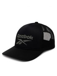 Reebok Czapka z daszkiem RBH1700-AW24 Czarny. Czarne czapki z daszkiem Reebok, bez wzorów, z syntetyku. Za 79.99 zł.