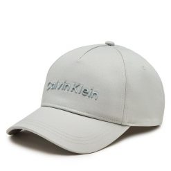 Czapka z daszkiem Calvin Klein. Białe czapki z daszkiem CALVIN KLEIN, bez wzorów. Za 119.99 zł.