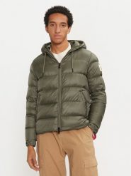 AFTER LABEL Kurtka puchowa Verbier A00038 Zielony Regular Fit. Zielone kurtki After Label, m, bez wzorów, z puchu, bez kaptura. Za 1,099.00 zł.