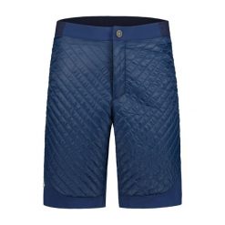 Spodenki do narciarstwa biegowego Maloja GoliatM. Niebieskie krótkie spodenki sportowe Maloja, m, bez wzorów, z elastanu. Za 369.99 zł.