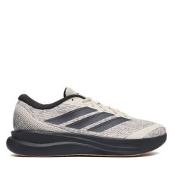 Buty do biegania adidas. Brązowe buty do biegania Adidas, bez wzorów, bez zapięcia, do biegania. Za 259.99 zł.